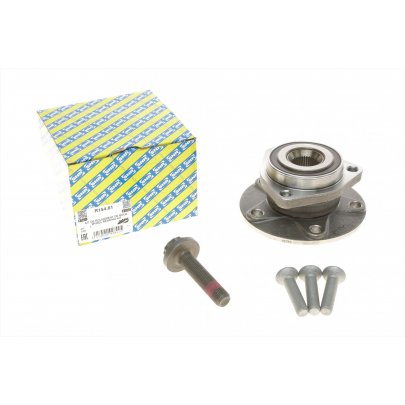 Подшипник ступицы передней (комплект, 3 болта) Volkswagen Golf 5 / Фольксваген Гольф 5 2003-2009 R154.61 SNR (Франция)
