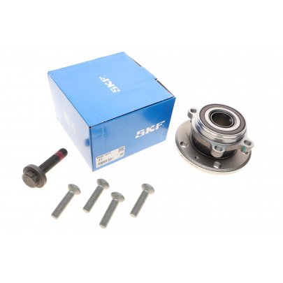 Подшипник ступицы передней (комплект, 4 болта) Volkswagen Golf 5 / Фольксваген Гольф 5 2003-2009 VKBA3643 SKF (Франция)