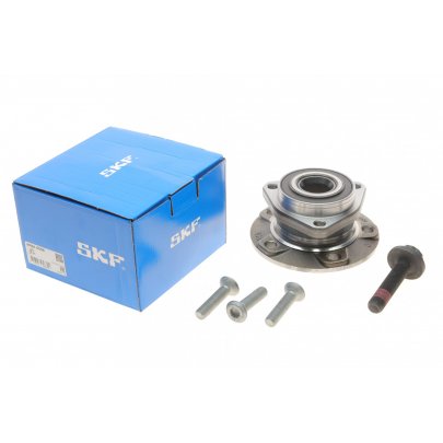 Подшипник ступицы передней (комплект, 3 болта) Volkswagen Golf 5 / Фольксваген Гольф 5 2003-2009 VKBA6556 SKF (Франция)