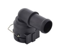 Фланець системи охолодження (количество выходов: 2 шт) Volkswagen Golf 5 / Фольксваген Гольф 5 2003-2009 111239 TOPRAN (Німеччина)