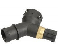 Фланець системи охолодження (кількість виходів: 2 шт) Volkswagen Golf 5 / Фольксваген Гольф 5 2003-2009 113873 TOPRAN (Німеччина)