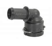 Фланец системы охлаждения (количество выходов: 2 шт) Volkswagen Golf 5 / Фольксваген Гольф 5 2003-2009 115902 TOPRAN (Германия)