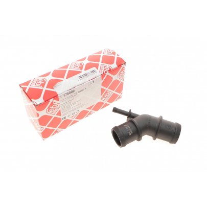 Фланець системи охолодження (кількість виходів: 3 шт) Volkswagen Golf 5 / Фольксваген Гольф 5 2003-2009 176809 FEBI (Німеччина)