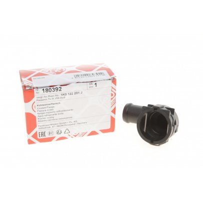 Фланець системи охолодження (кількість виходів: 2 шт) Volkswagen Golf 5 / Фольксваген Гольф 5 2003-2009 180392 FEBI (Німеччина)