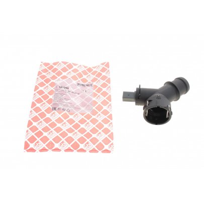 Фланець системи охолодження (кількість виходів: 2 шт) Volkswagen Golf 5 / Фольксваген Гольф 5 2003-2009 181098 FEBI (Німеччина)