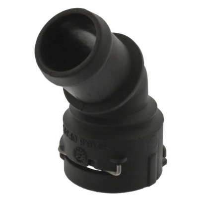 Фланец системы охлаждения (кількість виходів: 2 шт) Volkswagen Golf 5 / Фольксваген Гольф 5 2003-2009 45978 FEBI (Германия)