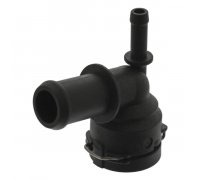 Фланець системи охолодження (кількість виходів: 2 шт) Volkswagen Golf 5 / Фольксваген Гольф 5 2003-2009 45979 FEBI (Німеччина)