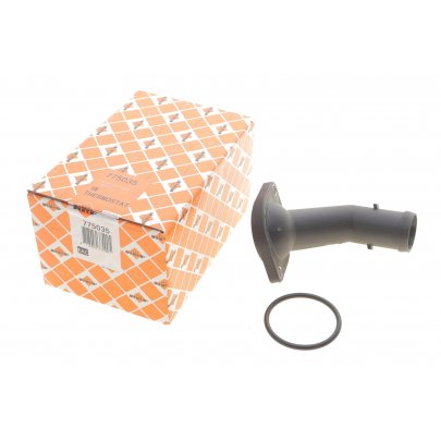 Фланец системы охлаждения (количество выходов: 1 шт) Volkswagen Golf 5 / Фольксваген Гольф 5 2003-2009 775035 NRF (Нидерланды)