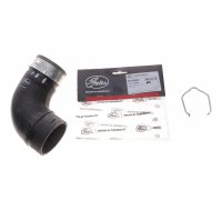 Патрубок інтеркулера (довжина:17см) Volkswagen Golf 5 / Фольксваген Гольф 5 2003-2009 09-0286C GATES (Бельгія)