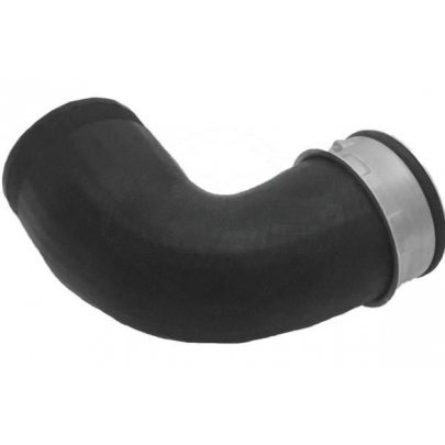 Патрубок інтеркулера (довжина:17см) Volkswagen Golf 5 / Фольксваген Гольф 5 2003-2009 09725 METALCAUCHO (Іспанія)