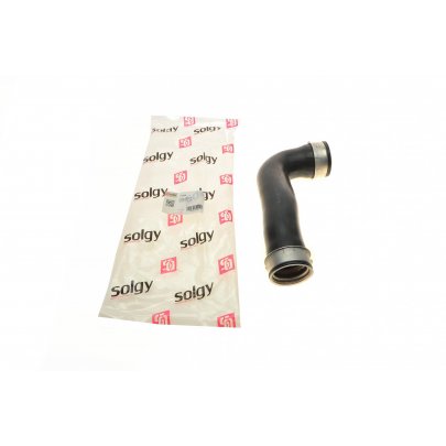 Патрубок інтеркулера (довжина: 32.1см) Volkswagen Golf 5 / Фольксваген Гольф 5 2003-2009 114079 SOLGY (Іспанія)