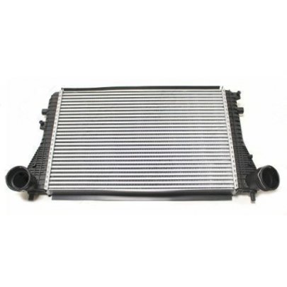 Радиатор интеркулера (406x615x32мм) Volkswagen Golf 5 / Фольксваген Гольф 5 2003-2009 053-018-0003 ABAKUS (Польша)