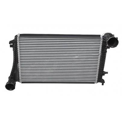 Радиатор интеркулера (401x617x32мм) Volkswagen Golf 5 / Фольксваген Гольф 5 2003-2009 115789 TOPRAN (Германия)