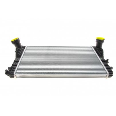 Радиатор интеркулера (406x615x32мм) Volkswagen Golf 5 / Фольксваген Гольф 5 2003-2009 30454 NRF (Нидерланды)