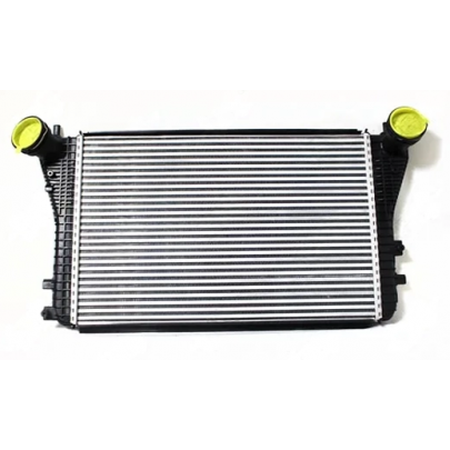 Радиатор интеркулера (406x615x32мм) Volkswagen Golf 5 / Фольксваген Гольф 5 2003-2009 3L145009 AND (Украина)