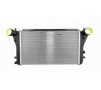 Радиатор интеркулера (406x615x32мм) Volkswagen Golf 5 / Фольксваген Гольф 5 2003-2009 74T120 FPS (Тайвань)