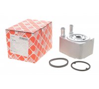 Радіатор масляний / теплообмінник (65x98x120) Volkswagen Golf 5 / Фольксваген Гольф 5 2.0TDI 2003-2009 100746 FEBI (Німеччина) Радіатор масляний / теплообмінник (65x98x120) Volkswagen Golf 5 / Фольксваген Гольф 5 2.0TDI 2003-2009 100746 FEBI (Німеччина)