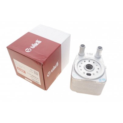 Радіатор масляний / теплообмінник (65x98x120) Volkswagen Golf 5 / Фольксваген Гольф 5 3.2 (бензин) 2003-2009 11170067801 VIKA (Тайвань)