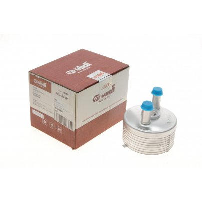 Радиатор масляный / теплообменник (62x98x98) Volkswagen Golf 5 / Фольксваген Гольф 5 2.5 (бензин) 2003-2009 14090068901 VIKA (Тайвань)