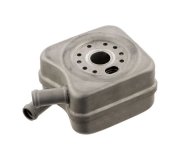 Радиатор масляный / теплообменник (56x92x92) Volkswagen Golf 5 / Фольксваген Гольф 5 1.4 (бензин) 2003-2009 30931110 SWAG (Германия)