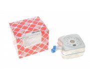 Радиатор масляный / теплообменник (56x92x92) Volkswagen Golf 5 / Фольксваген Гольф 5 1.4 (бензин) 2003-2009 31110 FEBI (Германия)