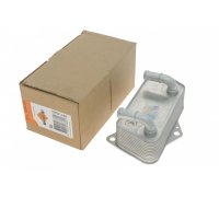 Радіатор масляний / теплообмінник (46x75x190) Volkswagen Golf 5 / Фольксваген Гольф 5 2.5 (бензин) 2003-2009 31188 NRF (Нідерланди) Радіатор масляний / теплообмінник (46x75x190) Volkswagen Golf 5 / Фольксваген Гольф 5 2.5 (бензин) 2003-2009 31188 NRF (Нідерланди)