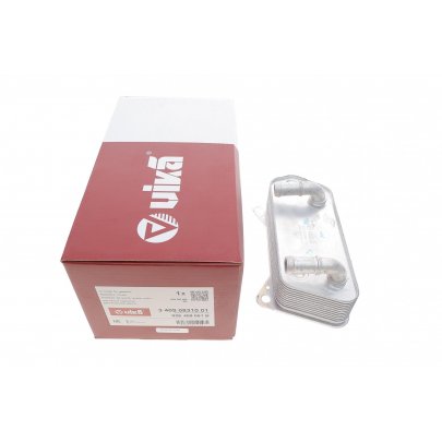 Радіатор масляний / теплообмінник (46x75x190) Volkswagen Golf 5 / Фольксваген Гольф 5 2.5 (бензин) 2003-2009 34090831001 VIKA (Тайвань)