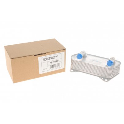 Радиатор масляный / теплообменник (46x75x190) Volkswagen Golf 5 / Фольксваген Гольф 5 2.5 (бензин) 2003-2009 58013701 VAN WEZEL (Бельгия)