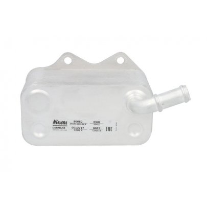 Радіатор масляний / теплообмінник (125x115x210) Volkswagen Golf 5 / Фольксваген Гольф 5 2.0 (бензин) 2003-2009 90660 NISSENS (Данія)