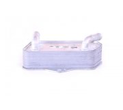 Радиатор масляный / теплообменник (46x75x190) Volkswagen Golf 5 / Фольксваген Гольф 5 1.9TDI 2003-2009 91281 NISSENS (Дания)