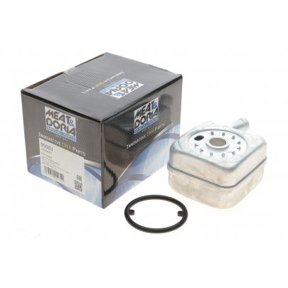 Радіатор масляний / теплообмінник (56x92x92) Volkswagen Golf 5 / Фольксваген Гольф 5 1.4 (бензин) 2003-2009 95003 MEAT and DORIA (Італія) Радіатор масляний / теплообмінник (56x92x92) Volkswagen Golf 5 / Фольксваген Гольф 5 1.4 (бензин) 2003-2009 95003 MEAT and DORIA (Італія)