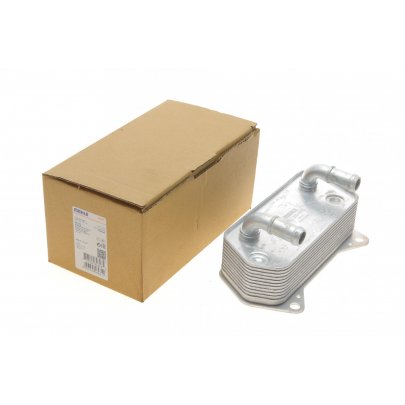 Радіатор масляний / теплообмінник (46x75x190) Volkswagen Golf 5 / Фольксваген Гольф 5 2.5 (бензин) 2003-2009 CLC202000S MAHLE (Австрія)