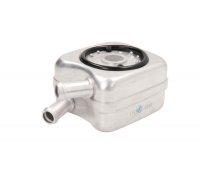 Радиатор масляный / теплообменник (56x92x92) Volkswagen Golf 5 / Фольксваген Гольф 5 1.4 (бензин) 2003-2009 D4A009TT THERMOTEC (Польша)