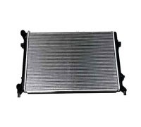 Радиатор охлаждения (650x415x23мм) Volkswagen Golf 5 / Фольксваген Гольф 5 1.4 / 1.6 (бензин) 2003-2009 64A473 FPS (Тайвань)