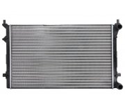 Радиатор охлаждения (415x650x23мм) Volkswagen Golf 5 / Фольксваген Гольф 5 2003-2009 65277 NISSENS (Дания)