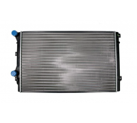 Радиатор охлаждения (650x415x23мм) Volkswagen Golf 5 / Фольксваген Гольф 5 1.4 / 1.6 (бензин) 2003-2009 FP12A472-AV AVA (Нидерланды)