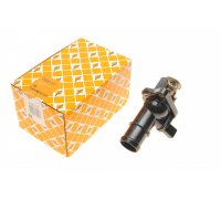 Термостат (з корпусом) Volkswagen Golf 5 / Фольксваген Гольф 5 1.6 (бензин) 2003-2009 725177 NRF (Нідерланди)