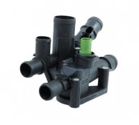 Термостат (з корпусом)  Volkswagen Golf 5 / Фольксваген Гольф 5 1.4 / 1.6 (бензин) 2003-2009 92582 MEAT and DORIA (Італія)