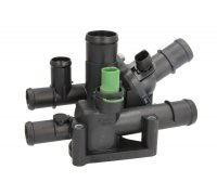 Термостат (з корпусом)  Volkswagen Golf 5 / Фольксваген Гольф 5 1.4 / 1.6 (бензин) 2003-2009 TH7141.105J VERNET (Франція)