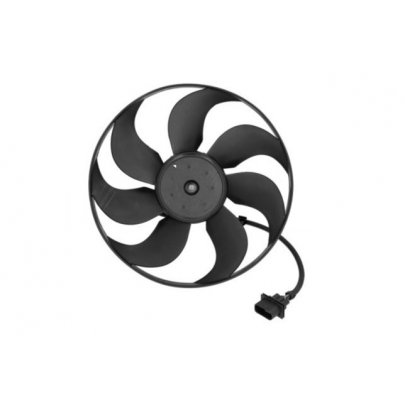 Вентилятор радіатора (електричний, D=360) Volkswagen Golf 5 / Фольксваген Гольф 5 2003-2009 1002360006 MEYLE (Німеччина)