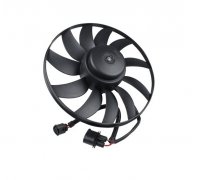 Вентилятор радиатора (электрический, D=295) Volkswagen Golf 5 / Фольксваген Гольф 5 2003-2009 1199101700 JP GROUP (Дания)