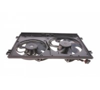 Вентилятор радиатора (с корпусом, D=360/295, без шторки) Volkswagen Golf 5 / Фольксваген Гольф 5 2003-2009 47059 NRF (Нидерланды)