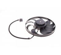 Вентилятор радиатора (электрический, D=295) Volkswagen Golf 5 / Фольксваген Гольф 5 2003-2009 47376 NRF (Нидерланды)