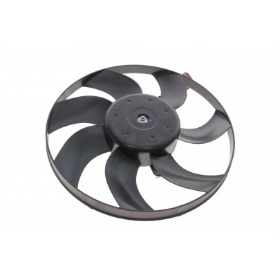 Вентилятор радиатора (электрический, D=295) Volkswagen Golf 5 / Фольксваген Гольф 5 2003-2009 47388 NRF (Нидерланды)