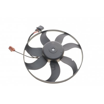 Вентилятор радиатора (электрический, D=360) Volkswagen Golf 5 / Фольксваген Гольф 5 2003-2009 47396 NRF (Нидерланды)