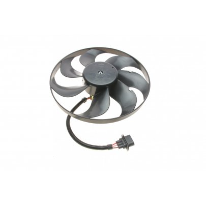 Вентилятор радиатора (электрический, D=360) Volkswagen Golf 5 / Фольксваген Гольф 5 2003-2009 47397 NRF (Нидерланды)