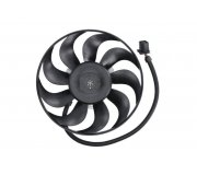 Вентилятор радиатора (электрический, D=295) Volkswagen Golf 5 / Фольксваген Гольф 5 2003-2009 47652 NRF (Нидерланды)