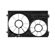 Диффузор (корпус, без шторки) вентилятора радиатора Volkswagen Golf 5 / Фольксваген Гольф 5 2003-2009 74W159 FPS (Тайвань)