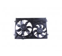 Вентилятор радиатора (с корпусом, D=360/295, с шторкой) Volkswagen Golf 5 / Фольксваген Гольф 5 2003-2009 85644 NISSENS (Дания)