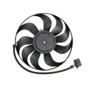 Вентилятор радиатора (электрический, D=295) Volkswagen Golf 5 / Фольксваген Гольф 5 2003-2009 85715 NISSENS (Дания)